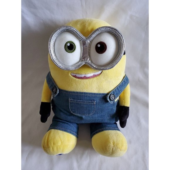 Build A Bear Minions Bob Plush Stuffed Animal BAB Illumination Exclusive 12 Inch - Picture 1 of 13